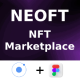 NFT MarketPlace App ANDROID IOS FIGMA UI Kit Ionic NeoNFT