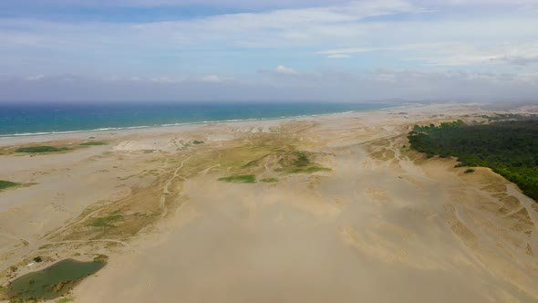 The Sand Dunes of Paoay Ilocos Norte Philippines alt