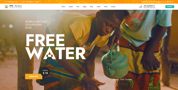 Ngo - Charity Donation WordPress Theme by nicdark | ThemeForest