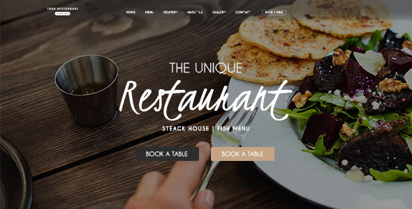 Restaurant Food - WordPress Theme by nicdark | ThemeForest