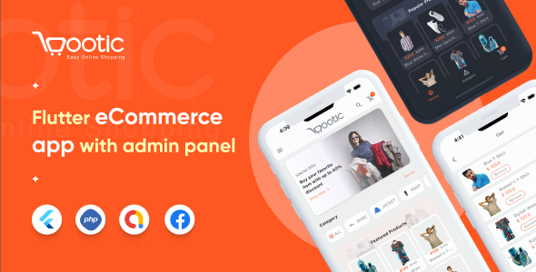 [DOWNLOAD]Multi Platform Bootic eCommerce Flutter app with Admin Panel for iOS & Android