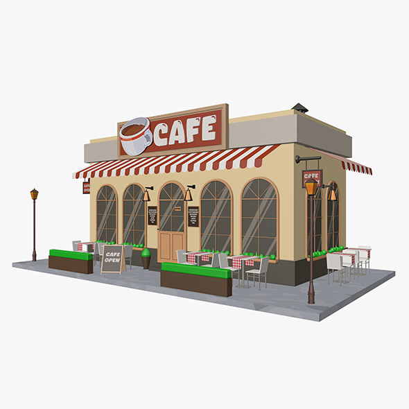 [DOWNLOAD]Cartoon Cafe House