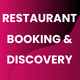 Restaurant Discovery Booking Flutter UI Kit Foodie App Dine-Out Finder