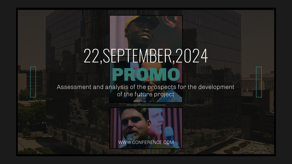 Corporate Event Promo Premiere Pro template preview