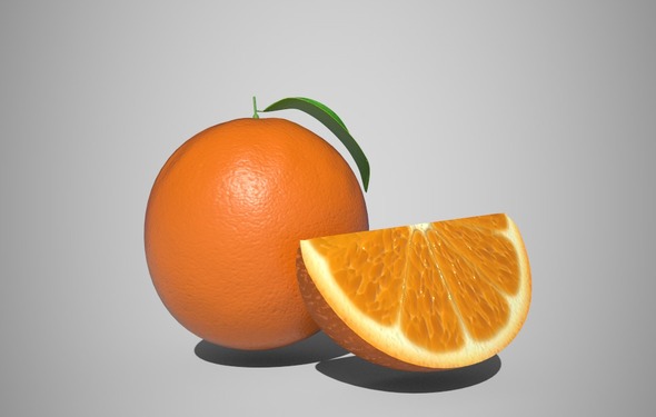 [DOWNLOAD]Orange Fruit 3D Model