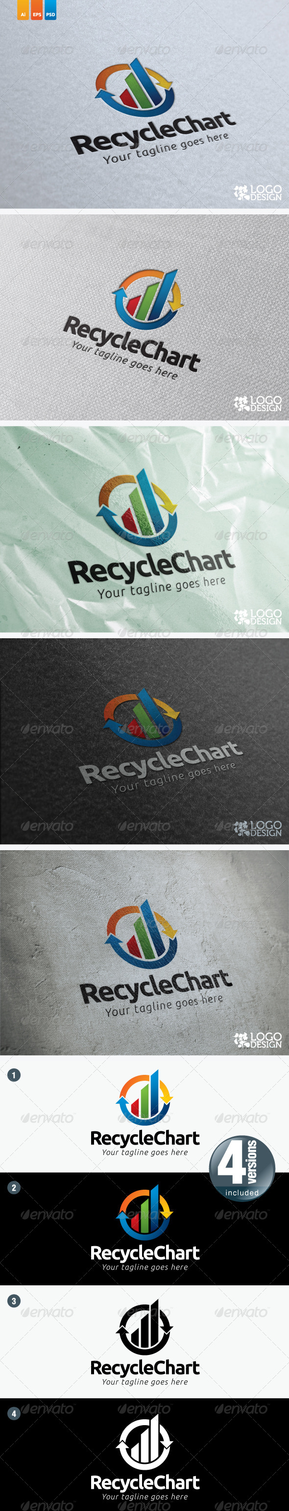 Recycle Chart - Symbols Logo Templates