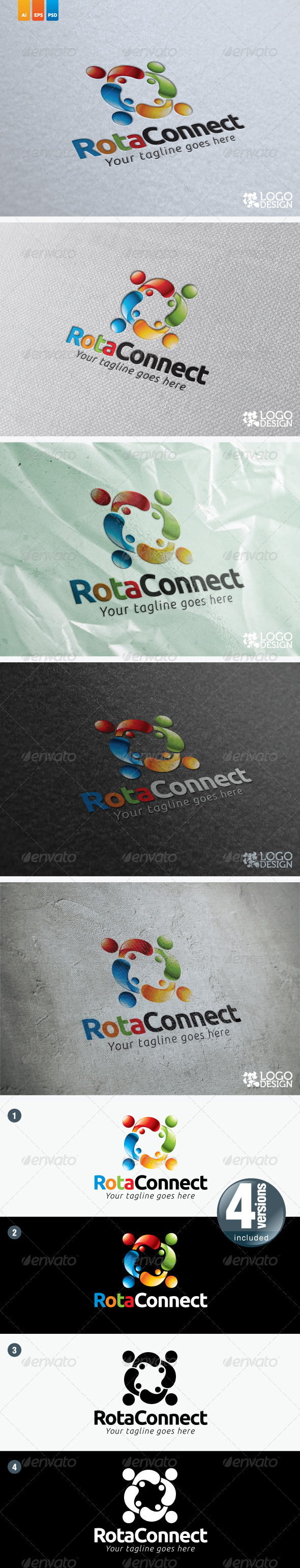 RotaConnect - Humans Logo Templates