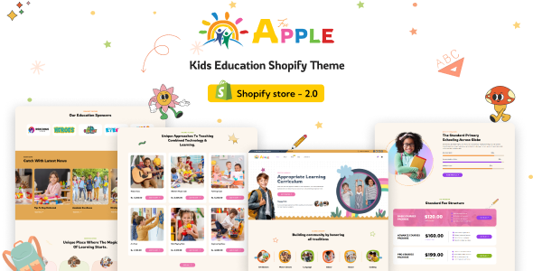[DOWNLOAD]AforApple - Kids School Education & Online Courses Shopify Theme
