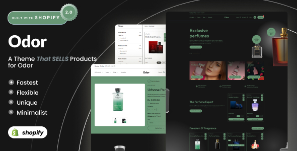 [DOWNLOAD]Odor - Perfume Store Shopify 2.0 Store