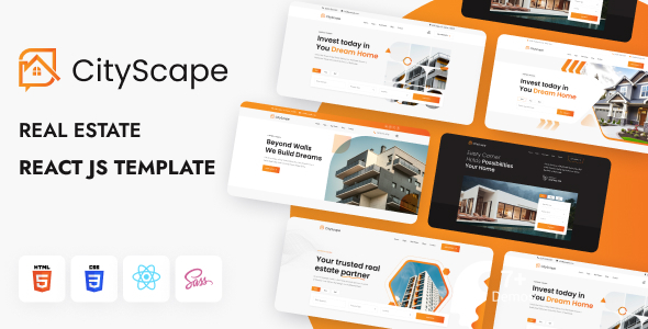 [DOWNLOAD]CityScape – Real Estate React Js Template Multipurpose