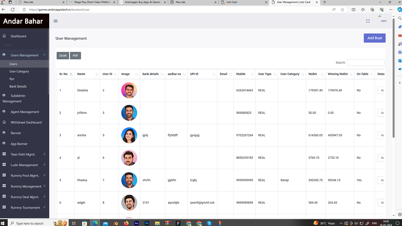 Andar Software Andar Bahar Cards Remote Game by androappstech | CodeCanyon