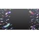Holographic Confetti with Neon Rainbow Glitter