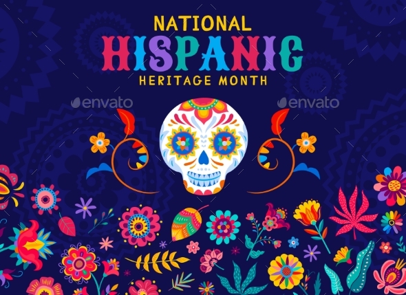 [DOWNLOAD]Calavera Sugar Skull National Hispanic Heritage