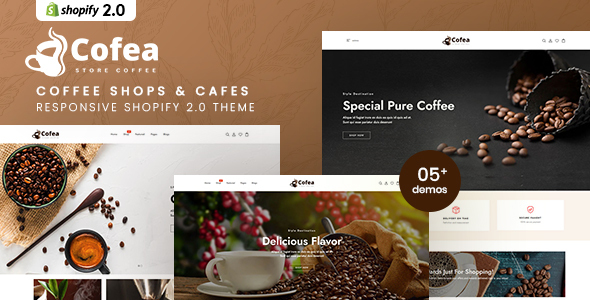 [DOWNLOAD]Cofea - Coffee Shops & Cafes Shopify 2.0 Theme
