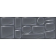 Glass Light Frames and Borders Realistic 3d Set