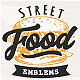Street Food Retro Emblems