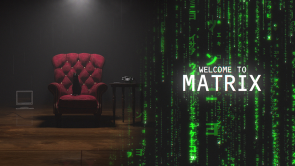 Matrix Intro Openers template preview