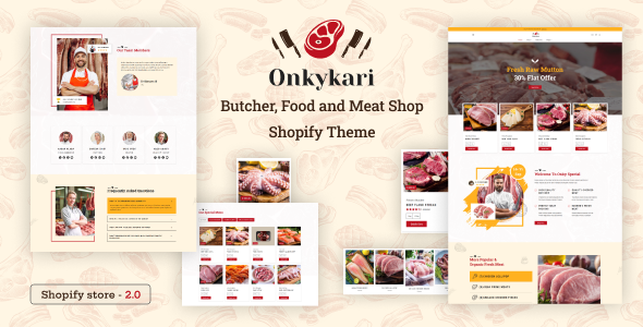 [DOWNLOAD]OnkyKari - Butcher, Food Delivery, Meat Shop Shopify Theme