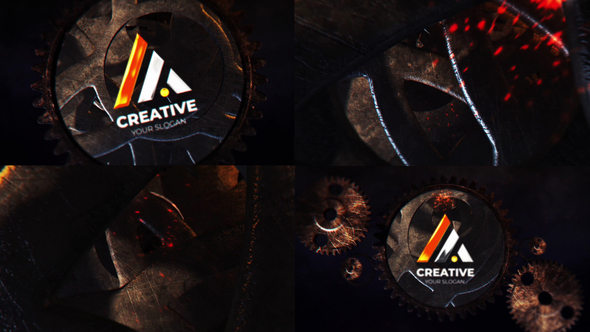 Mechanical Unveil Premiere Pro template preview