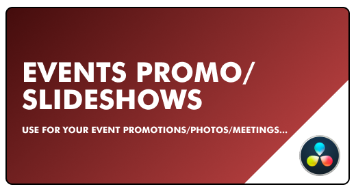 EVENTS PROMO | SLIDESHOWS