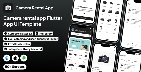 camera rental app banner 1