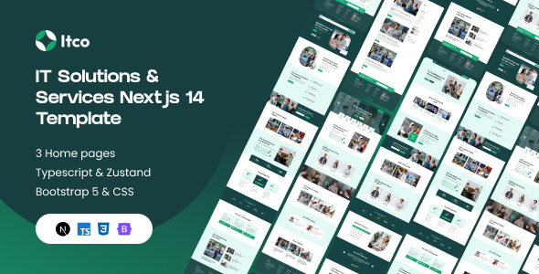 Itco - IT Solutions & Services Nextjs 14 Template