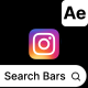 Instagram Search Bar, Profile, Result