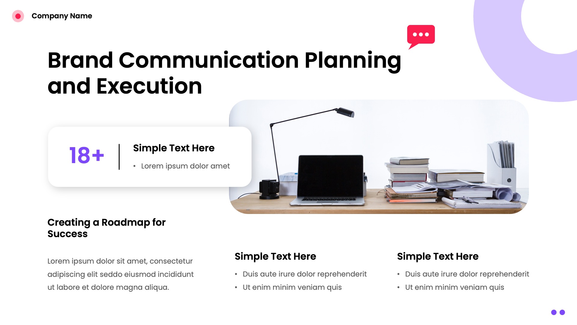 Brand Communication Strategy PowerPoint Template, Presentation Templates
