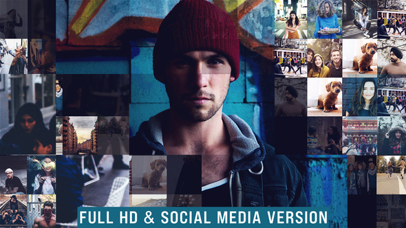 Dynamic Opener Video Displays template preview