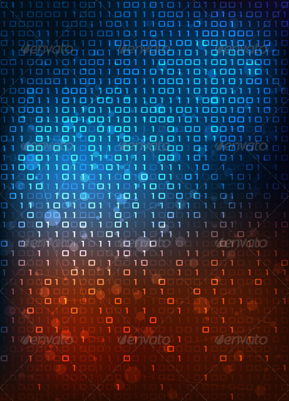Abstract Background - Technology Conceptual