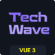 TechWave - AI Vue 3 Dashboard for Image Generation & Chat Bot
