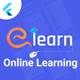 Elearn - Online Learning Platform App UI Kit in Flutter by ViserLab