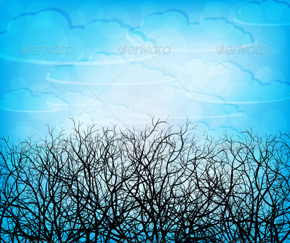 Nature Theme Background - Backgrounds Decorative