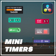 Mini Timers | DaVinci Resolve - VideoHive Item for Sale