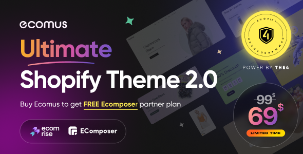[DOWNLOAD]Ecomus - Ultimate Shopify OS 2.0 Theme