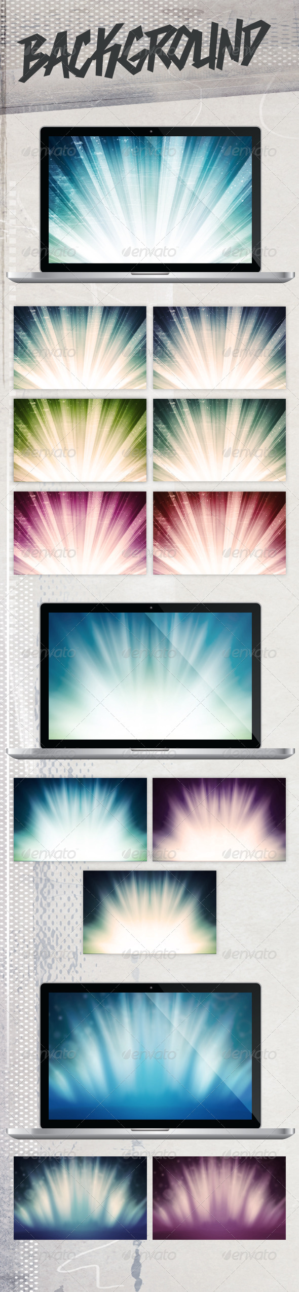 Rays Background - Abstract Backgrounds
