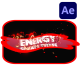 Energy Splats Titles for After Effects
