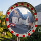 Old traffic mirror in Slovenia - PhotoDune Item for Sale