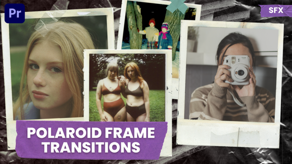 Polaroid Frame Transitions MOGRT