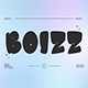 Boizz Graffiti Bubble Display Font