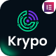 Krypo - Crypto & Blockchain Startup Elementor WordPress Theme
