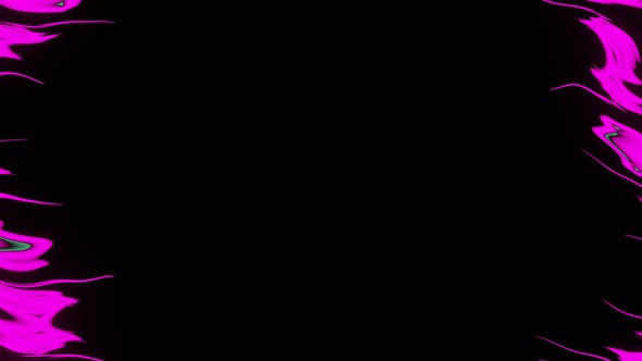 Pulsating Abstract Neon Multicolored Lines alt