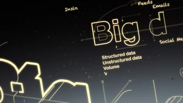 Big Data Concept Animation