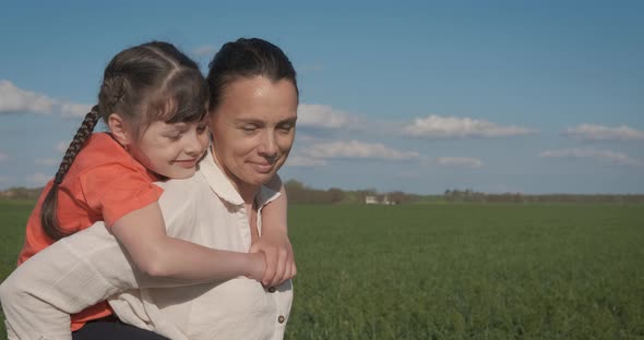 Family in the Green Wheat alt