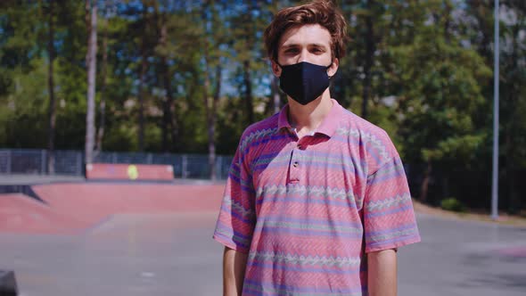 Covid-19 Concept Closeup To the Camera Charismatic alt