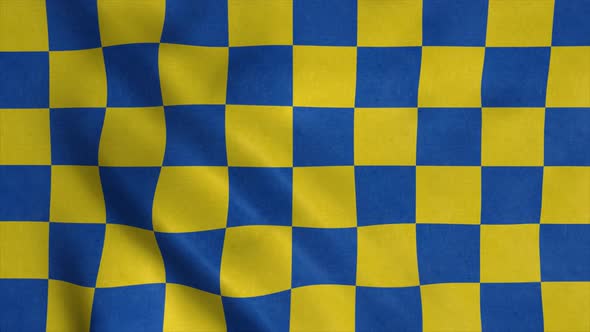 Surrey Flag England Waving in Wind alt