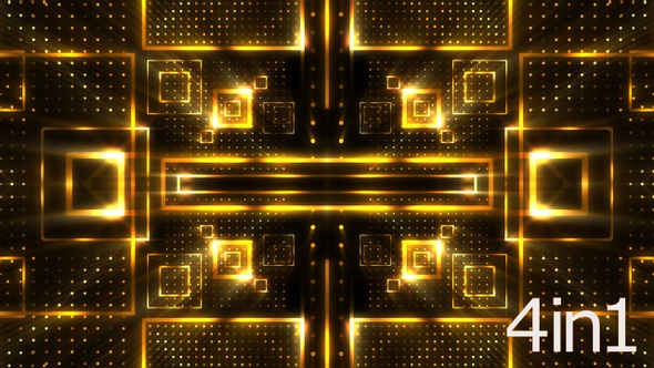 4k Gold Event Background