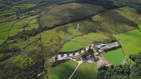Wind Generator Topdown Aerial View alt