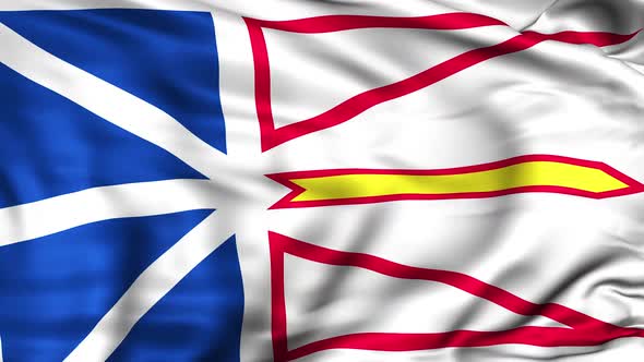 Newfoundland and Labrador Province Flag