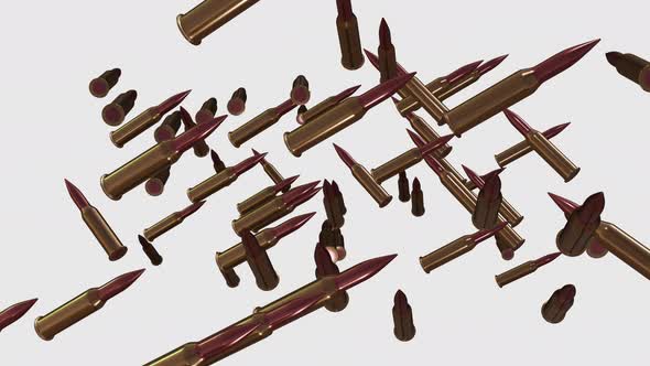 Many bullets flying to camera. alt